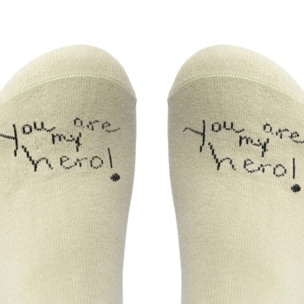 You Are My Hero - Beedlebug Socks