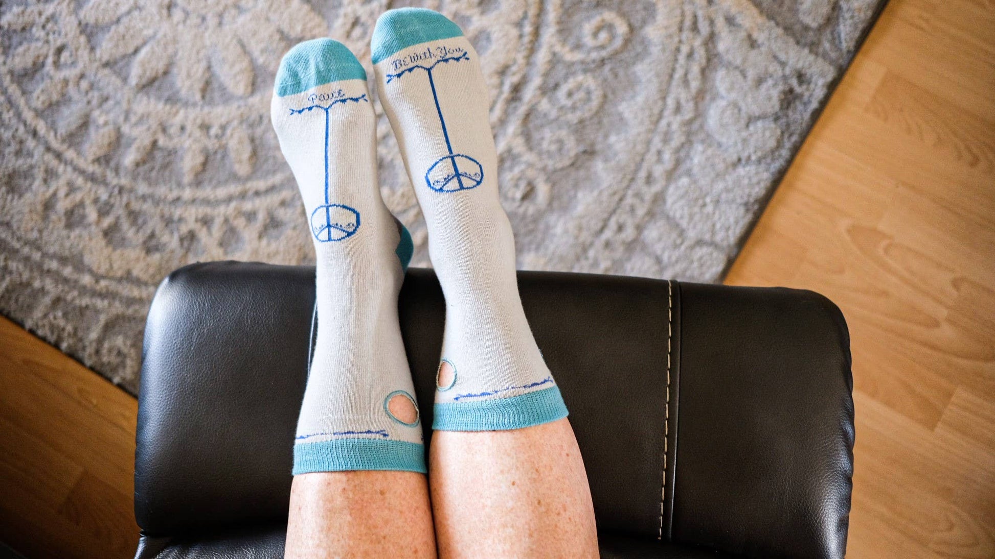 Peace Be With You! - Beedlebug Socks