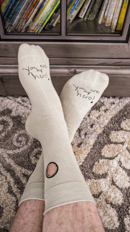 You Are My Hero - Beedlebug Socks