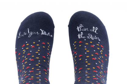 Love You More Than All the Stars! - Beedlebug Socks