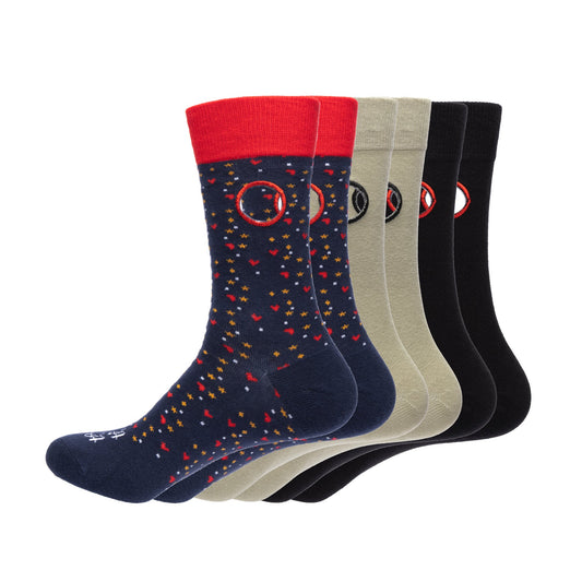 Men's 3 Pack - Mens Socks - Beedlebug Socks