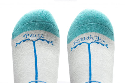 Peace Be With You! - Beedlebug Socks